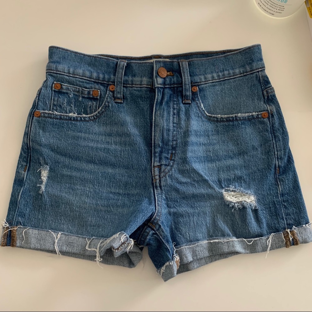 NWT Madewell High Rise Denim Shorts